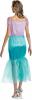 Ariel Costume Ladies Back View