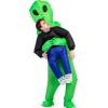 Inflatable Carry Me Alien Costume
