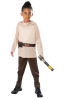 Obi-Wan Kenobi Costume with Lightsabre - Kids