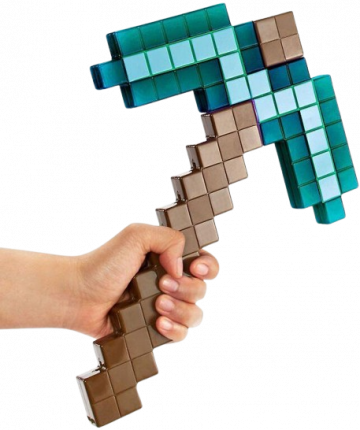 Diamond Minecraft Pickaxe
