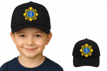Black Garda Baseball Hat - Kids