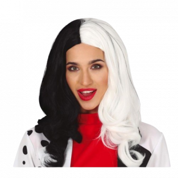 Black/White Wig