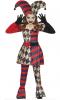 Diamond Harlequin Girls Costume - Kids