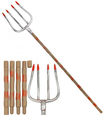 Collapsible Bloody Pitchfork