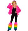 Rainbow Plush Leg Warmers