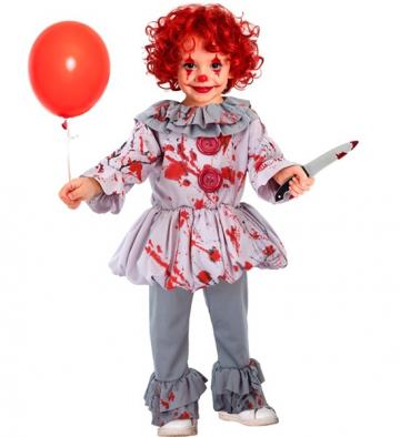 Vintage Horror Clown - Toddler Costume