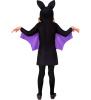 Bat Hooded Dress - Kids