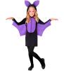 Bat Hooded Dress - Kids