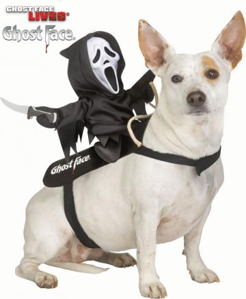 Ghost Face Rider Pet Costume