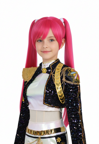 Pop Star Demon Hunter - Kids Black Stage Outift