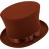 Brown Top Hat