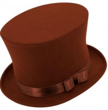 Brown Top Hat