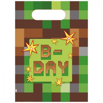 TNT Paper Loot Bags - 8 Pack