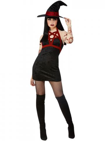 Ladies Satanic Witch Costume