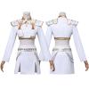 Pop Star Demon Hunter - Adults White Stage Outift FRONT AND BACK
