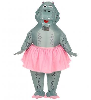Inflatable Hippo Ballerina