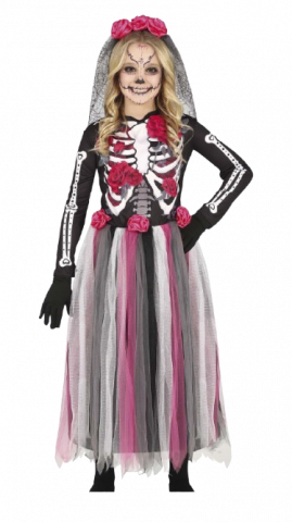 Day of the Dead Costume- Tween
