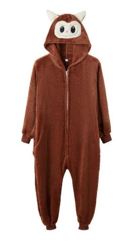 Brown Labubu Onesie