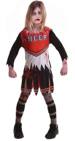 Red Zombie Cheerleader
