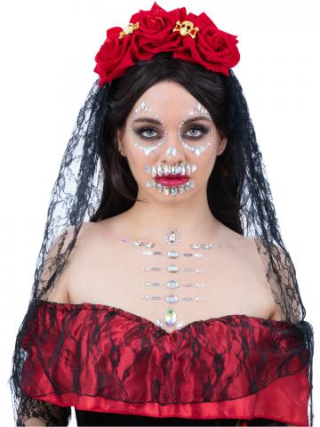 Skull Face & Body Jewels