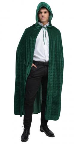 Deluxe Velvet Hooded Cloak