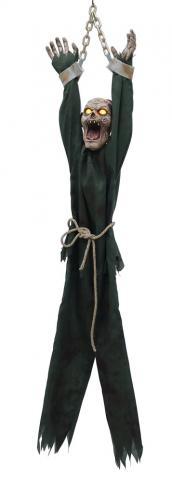 Writhing Zombie Hanging Shaking Figure