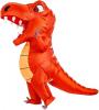 Orange Inflatable T-Rex Costume