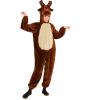 Soft Plush Adult Reindeer Jumpsuit