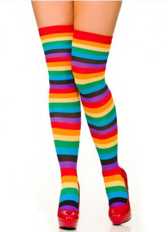 Thigh Highs - Rainbow