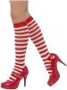 Long Striped Socks - Red & White