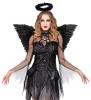 Bendable Featherd Wings - Black