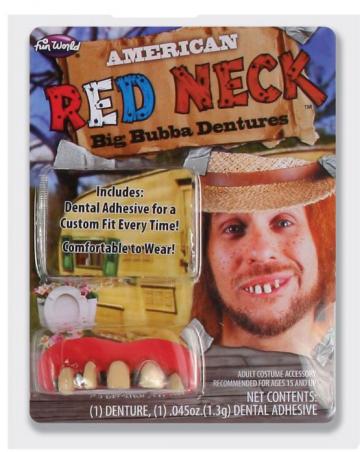 Big Bubba Red Neck Dentures