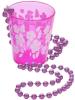 Shot Glass on Beads - Pink
