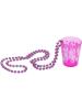 Shot Glass on Beads - Pink