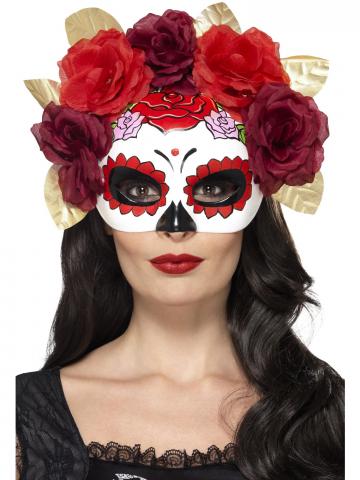 Day of the Dead Rose Eyemask