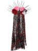 Deluxe Sunburst Day of the Dead Headband and Veil