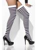 Black & White Striped Stockings