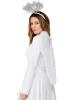 Angel Set - Wings & Halo with Marabou