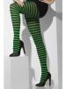 Opaque Tights - Black/Green