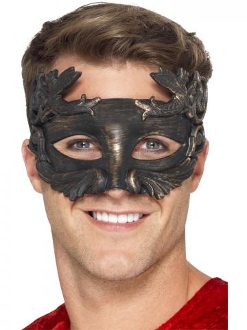 Metallic Black Mask