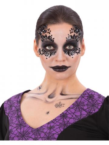 Deluxe Black Widow Make up Kit