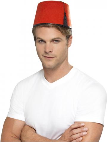 Fez Hat Red