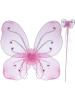 Butterfly Wings & Wand - Pink