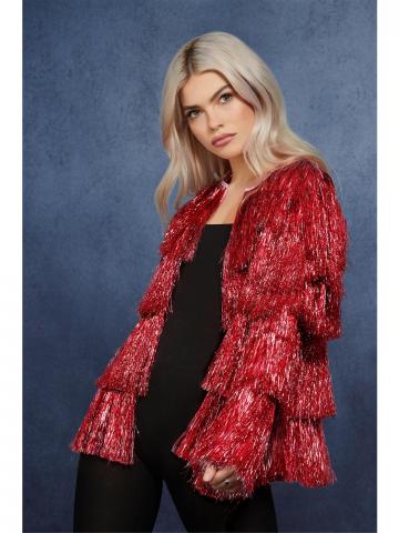 Red Tinsel Jacket