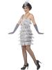 Flapper Silver Costume