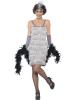 Flapper Silver Costume