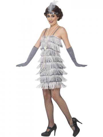 Flapper Silver Costume