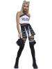 Fever Vamp Cheerleader Black & White