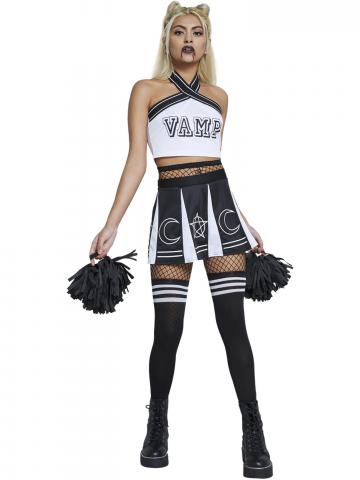 Fever Vamp Cheerleader Black & White