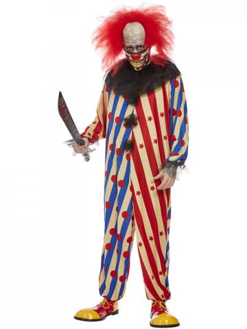 Creepy Clown Costume - Mens